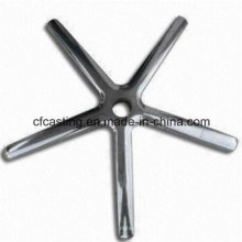 Aluminum Die Casting Chair Base Parts for Machine Part